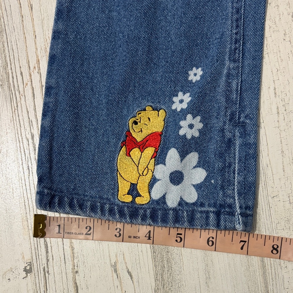 Vintage Kids Jeans with Winnie The Pooh and Floral Design - Picture 11 of 11